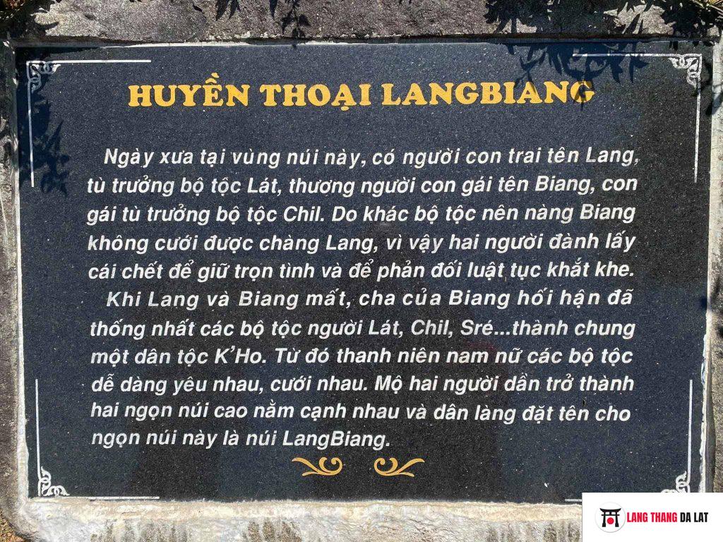 Truyền Thuyết Langbiang