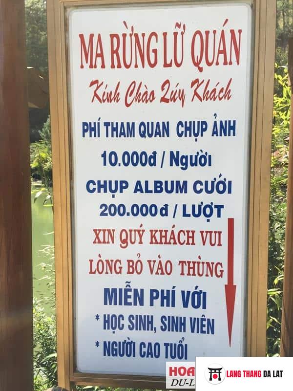 Vé tham quan Ma Rừng Lữ Quán