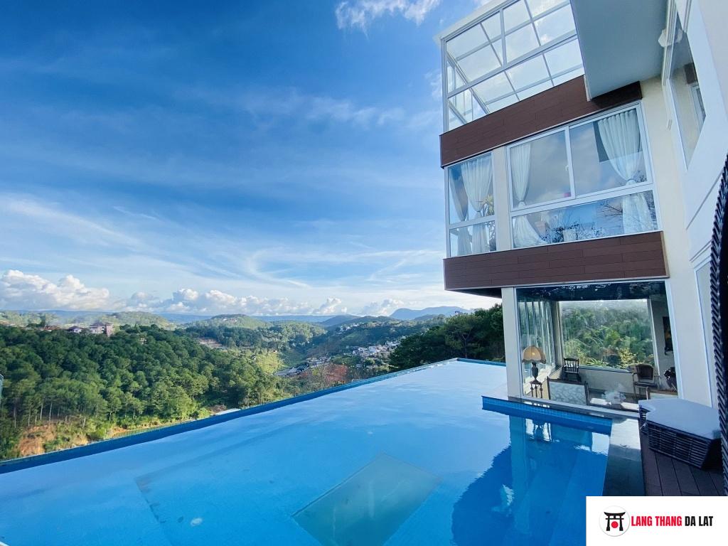 Villa có hồ bơi ở Đà Lạt với view tuyệt đẹp