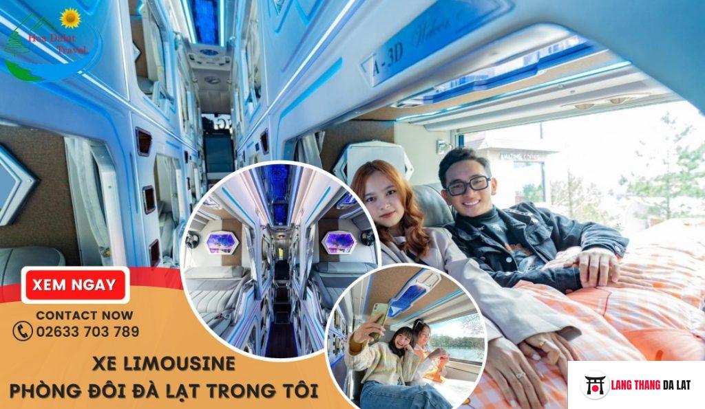 Xe Limousine phòng đôi Đà Lạt Trong Tôi