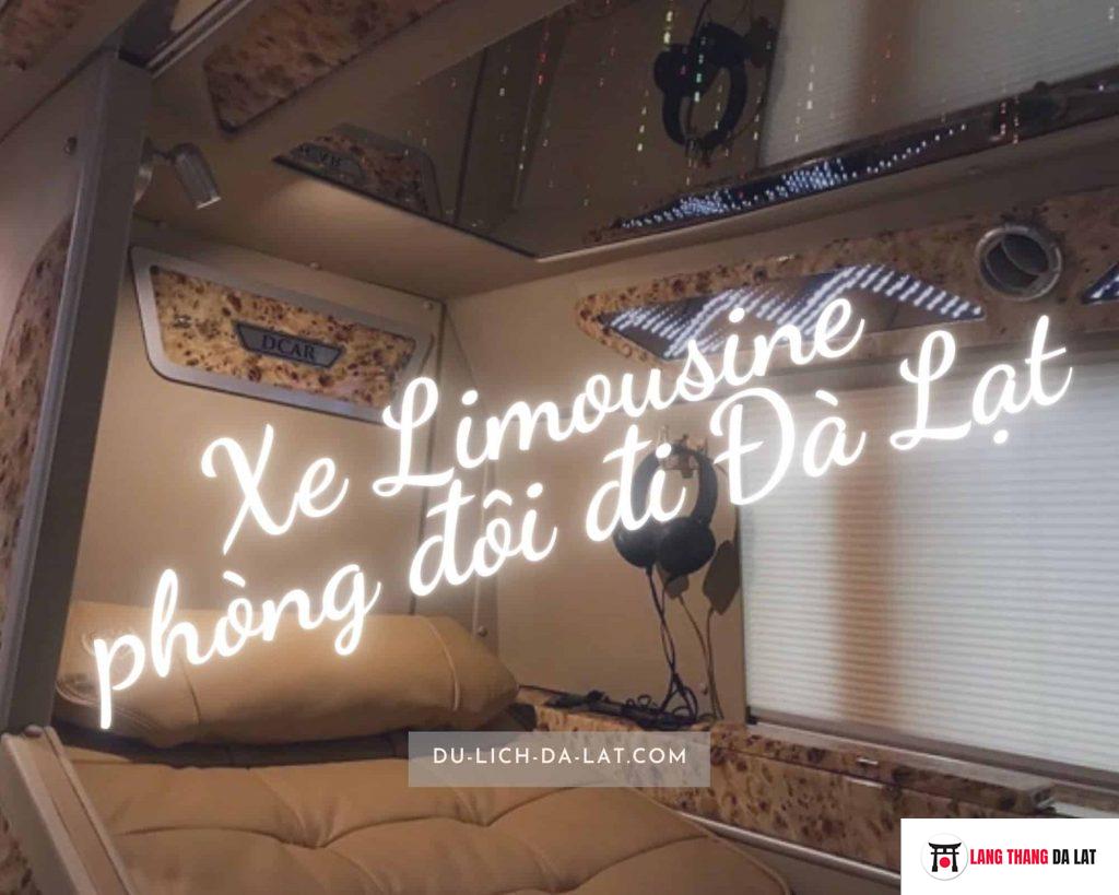 Xe Limousine phòng đôi đi Đà Lạt